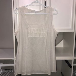 Sleeveless Linen “Like” Top